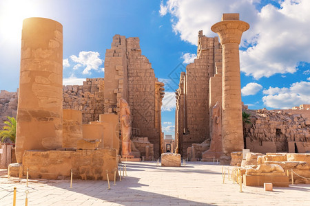 埃及卢克索卡纳神庙大柱式厅埃及卢克索卡纳神庙大柱式厅景观建造柱子图片