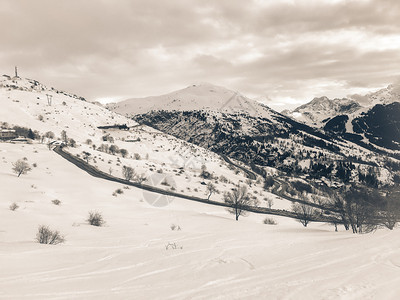 冬季雪景风光图片