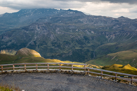 的GrossglocknerHighAlpineRoadNationalParkHoheTauern奥地利顶峰景观图片