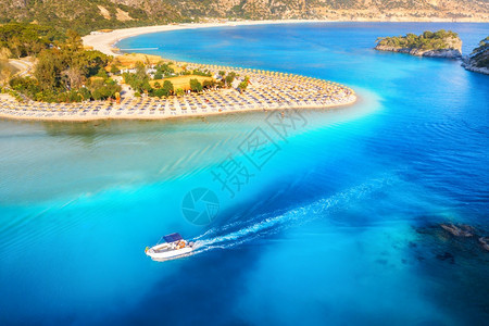 土耳其蓝湖沙滩热带美景图片