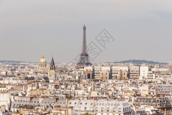 纪念碑浪漫的法国圣母大教堂对巴黎的看法亮调效果有选择焦点法国圣多明我会观光图片