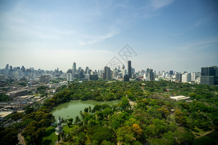 建筑学纽约市大都会中心的公园和高层建筑景观绿化环境城市和中心商业区全景大都市中心的公园和高层建筑景观自然图片