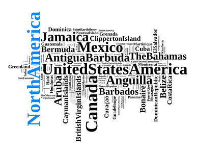 状态北美各州和领土字词云概念的北美洲州和领土圣马丁墨西哥图片