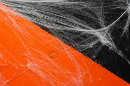 以橙色黑纸上蜘蛛网为首的用于创意设计空间游戏Flat外衣配件基本物校对PortnoySpaceforinternationald图片