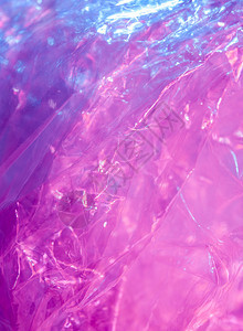 闪耀网络朋克丰富多彩的809年代风格的抽象时尚全息背景亮酸色皱褶玻璃纸薄膜的真实质感SynthwaveVaporwavewebp图片