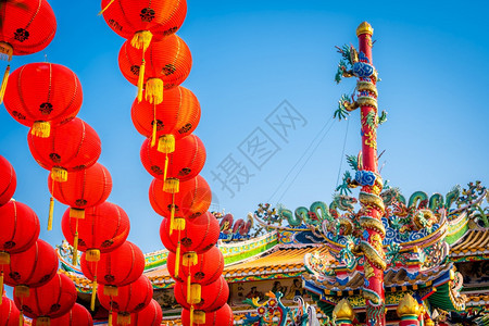 传统灯笼新年装饰图片