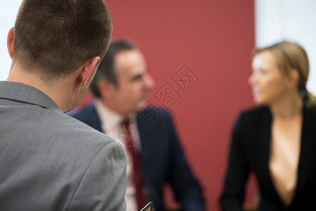 工商界人士和女调解问题会议50年代工人前景图片