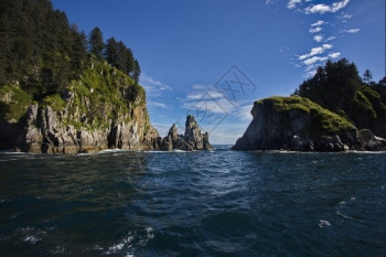 摄影苏厄德镇附近阿拉斯加中南KenaiFjords公园的美丽景象海洋旅行图片