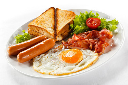 英式全餐早餐图片