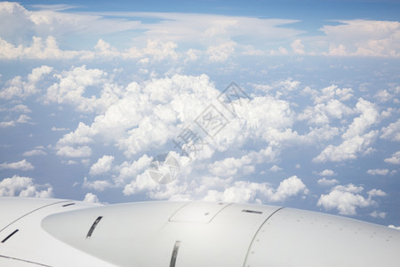 户外美丽的蓝天空白云股票照片抽象的天堂图片