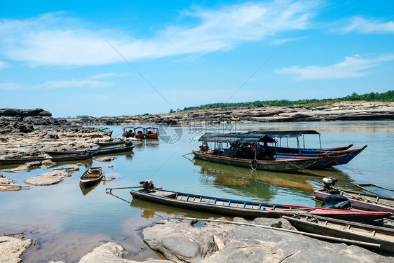 泰国大峡谷位于乌本拉特恰塔尼UbonRatchathani的泰国大众旅游景点地标水污垢图片