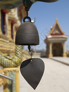 佛教寺庙的Chime图片
