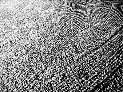 沙地的波纹抽象图片