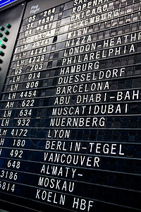 离境木板航班汉堡运输日程电子时间黑色飞机场目录图片