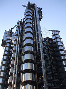 现代建筑地板金属几何学城市楼梯背景图片
