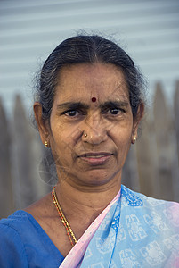 旧印度Woman老太婆人员女性定居者医疗保险移民退休老年人女士母亲图片