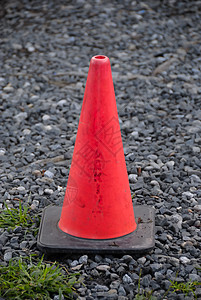 路障修理安全风险街道施工危险道路封锁锥体警卫图片