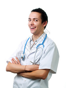 医生白色医院男人男性药品医疗图片