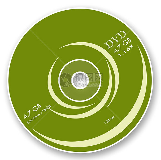 DVD DVD 光盘粉末商业通讯记录插图互联网袖珍视频备份贮存图片