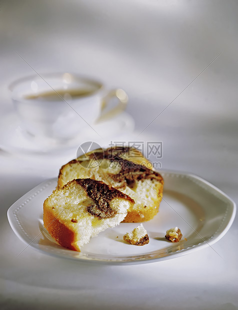 大理石咖啡蛋糕图片