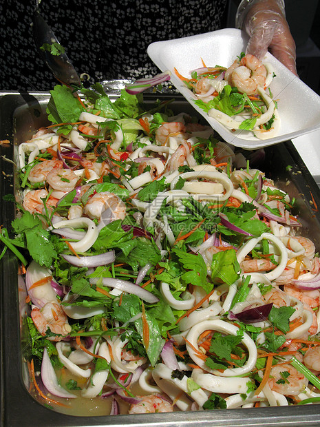 海食沙拉节日零售炙烤桌子服务商食物浴缸西瓜厨房盘子图片