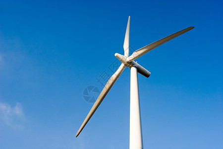 风风涡轮螺旋桨刀刃旋转天空金属多云白色发电机环境涡轮机图片