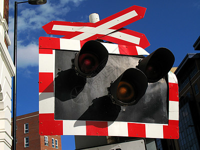 铁路一级跨铁线信号图片