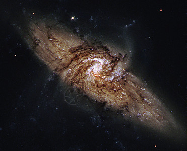 外层空间的螺旋星系图片