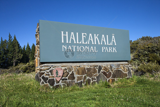 Haleakala国家公园入口 夏威夷毛伊旅行照片水平图片