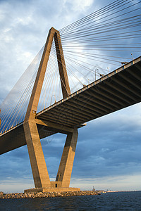 查尔斯顿的库珀河桥工程跨度照片建筑学运输图片