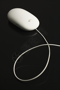 电脑鼠标对象静物控制照片硬件黑与白背景图片