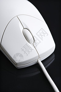 电脑鼠标照片硬件静物对象控制黑与白背景图片