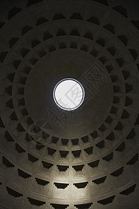 万神座 罗马 意大利照片金库假期天花板圆顶旅行窗户建筑学图片