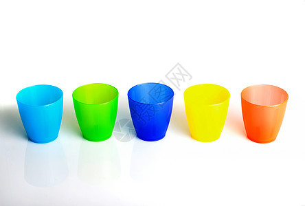 塑料杯孩子野餐团体咖啡液体回收厨房医疗玻璃蓝色图片