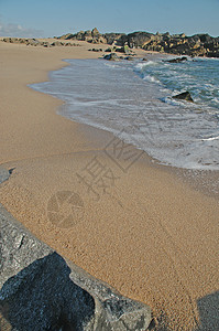 沙丘上的脚印通道生活沙漠冒险海滩孤独生长旅行自由印象背景图片