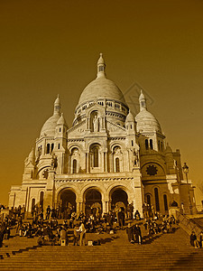 巴黎的圣心巴西利卡图片