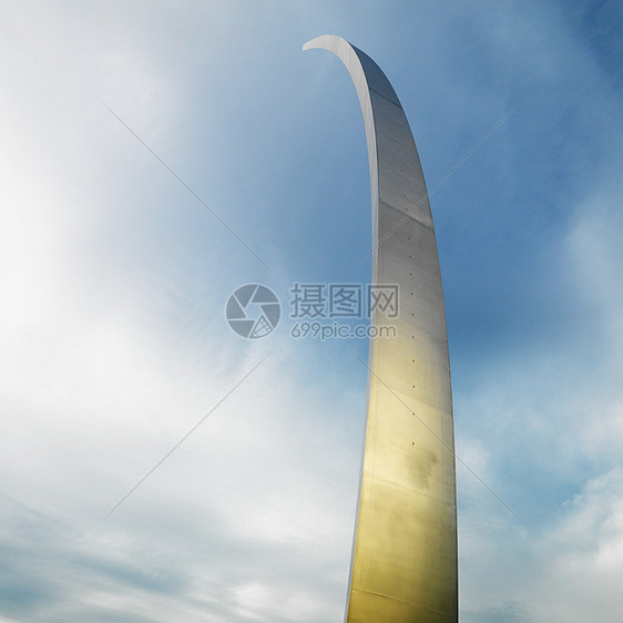 空军纪念尖塔低角度对象军事纪念碑正方形照片工程建筑学不锈钢纪念碑图片