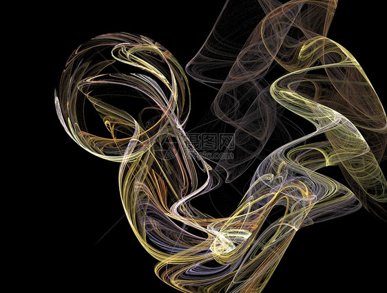 抽象和彩色背景螺旋闪电车削弯曲艺术插图创造力电脑墙纸曲线图片