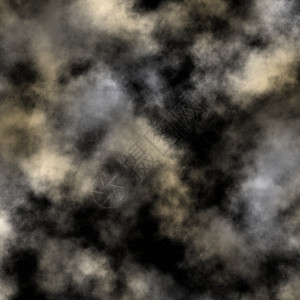 阴云的夜空中黑色陆地天空多云乳白色星星科学行星星云背景图片