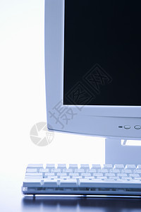 计算机监视器和键盘静物技术电脑互联网商业屏幕硬件电脑显示器背景图片
