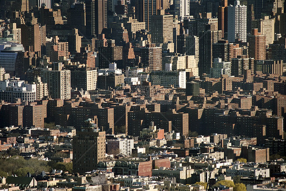 纽约州曼哈顿摩天大楼建筑学城市旅行高角度建筑水平景观鸟瞰图建筑物图片