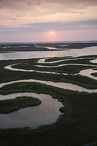 湿地航空图片