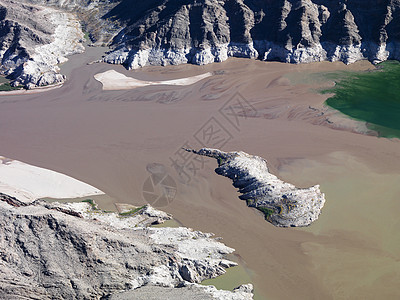 密德湖的空中飞行沙漠水库公园休闲国家自然资源视图照片天线图片