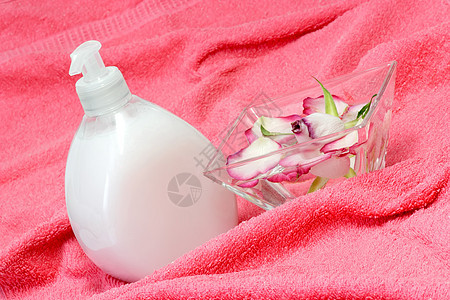 卫生玫瑰肥皂材料清洁度护理女性化浴室织物纺织品香味图片