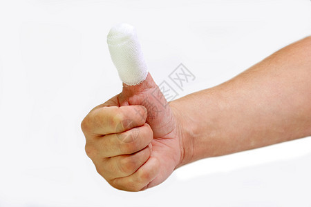 医疗保健保健痛苦消毒宏观药品急救治疗伤口病人病态拇指图片