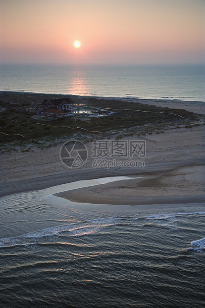 海滩列车海岸海岸线假期高角度天线照片浅滩自然界支撑地平线图片