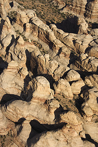 空中沙漠峡谷图片