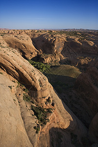 沙漠峡谷天线地质学土地视图风景地形鸟瞰图岩石自然界图片