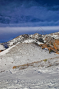 科罗拉多新雪山图片