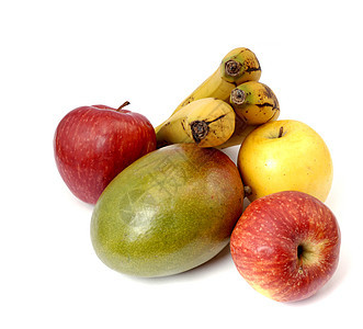 水果果食物红色绿色棕色黄色白色早餐水果服务饮食图片